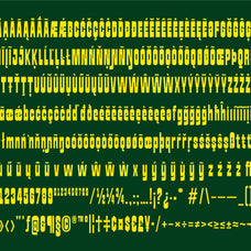 FBS Nacho Typeface