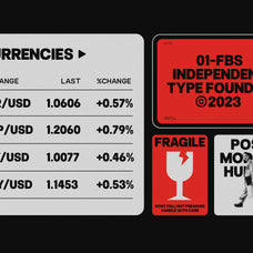FBS Poffen Typeface