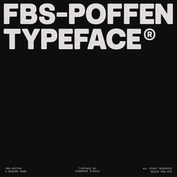 FBS Poffen Typeface - image 1