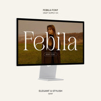Febila – Elegant Serif Font
