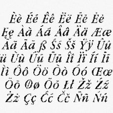 fffffff Pixel Serif Font