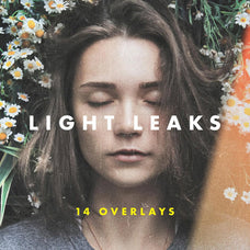 Film Burn Light Overlays