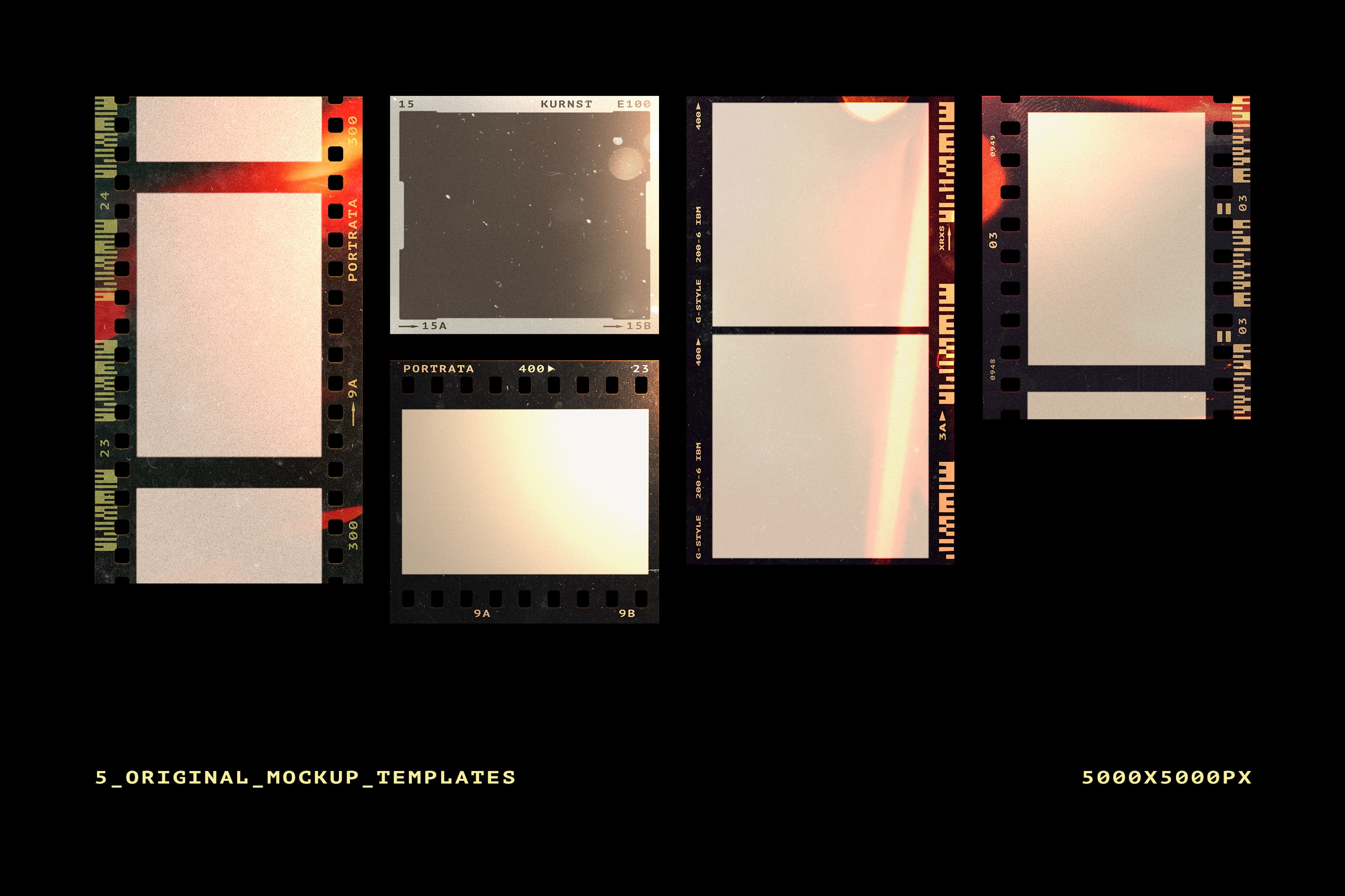 Film Frames Mockups