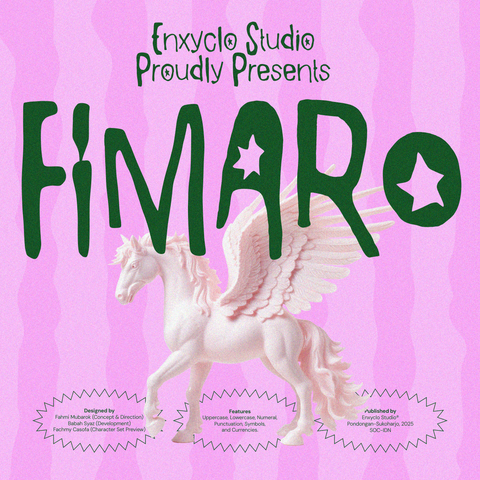 FIMARO — Quirky Imperfect Font