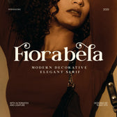 Fiorabela Modern Decorative Elegant Serif Font