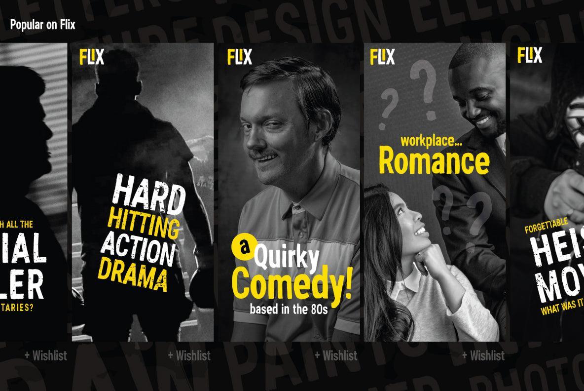 Flat Brush: Textured Brush Font