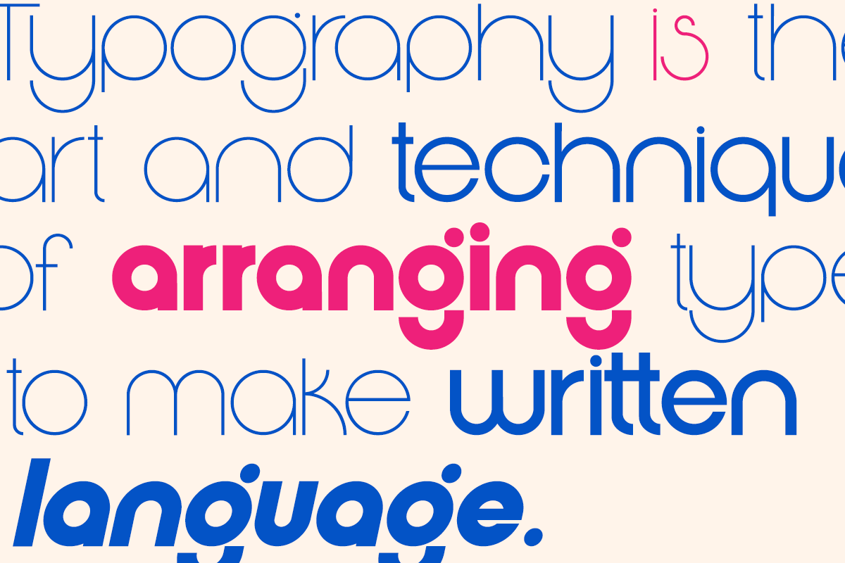 Flexing - Famiy Geometric Sans Serif Font by Say Studio, preview 4