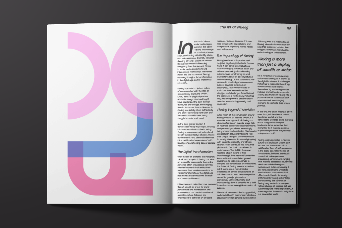 Flexing - Famiy Geometric Sans Serif Font by Say Studio, preview 8