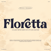 Floretta - Classy Retro Serif Font
