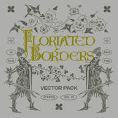 Floriated Borders Vectors