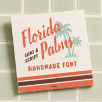 Florida Palms – Tropical Font Duo