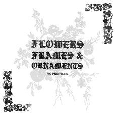 Flowers, Frames & Ornaments