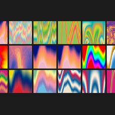 Flowy Gradients Social Media Backgrounds