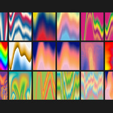 Flowy Gradients Social Media Backgrounds