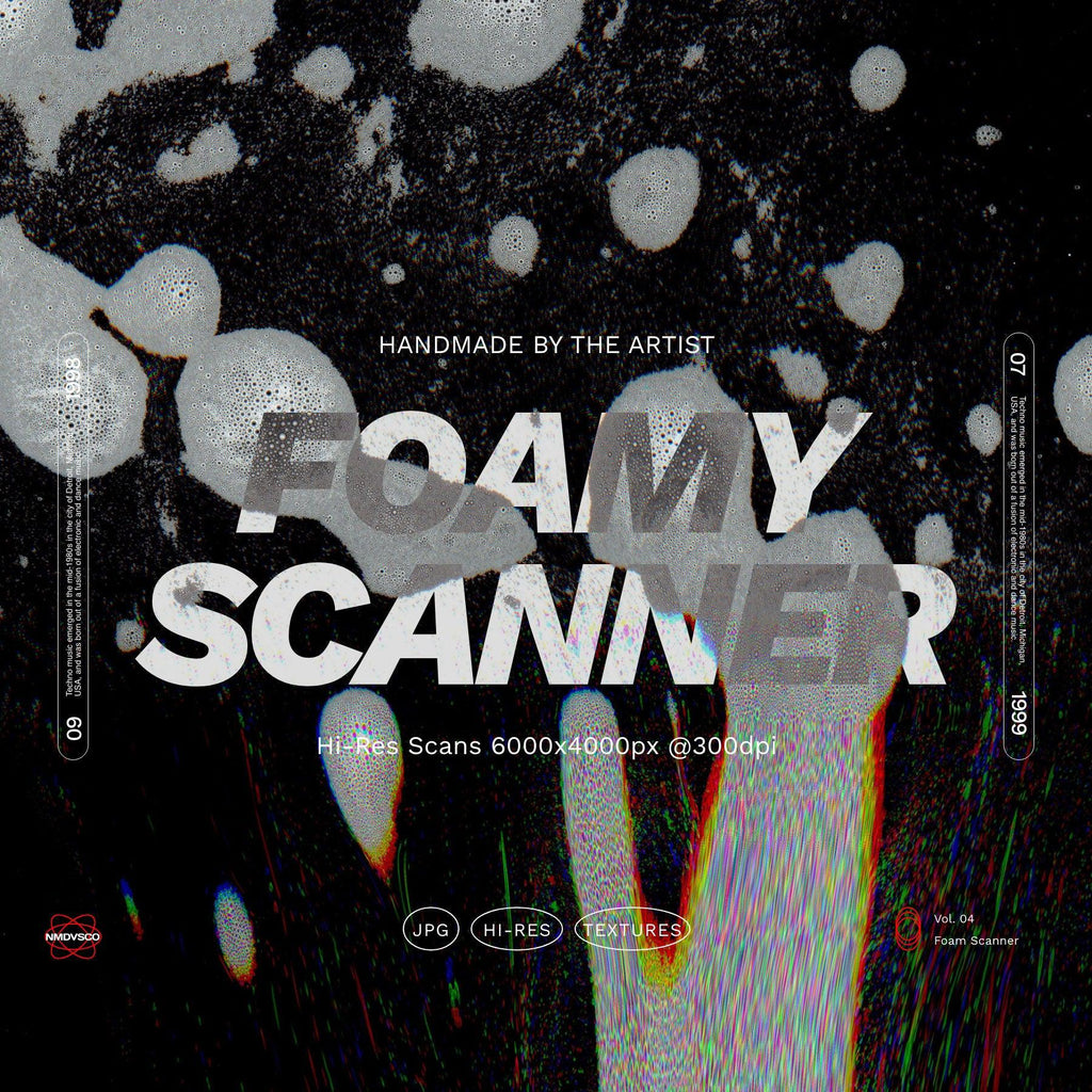 Foamy Scanner - Hi-Res Textures by Nomad Visuals