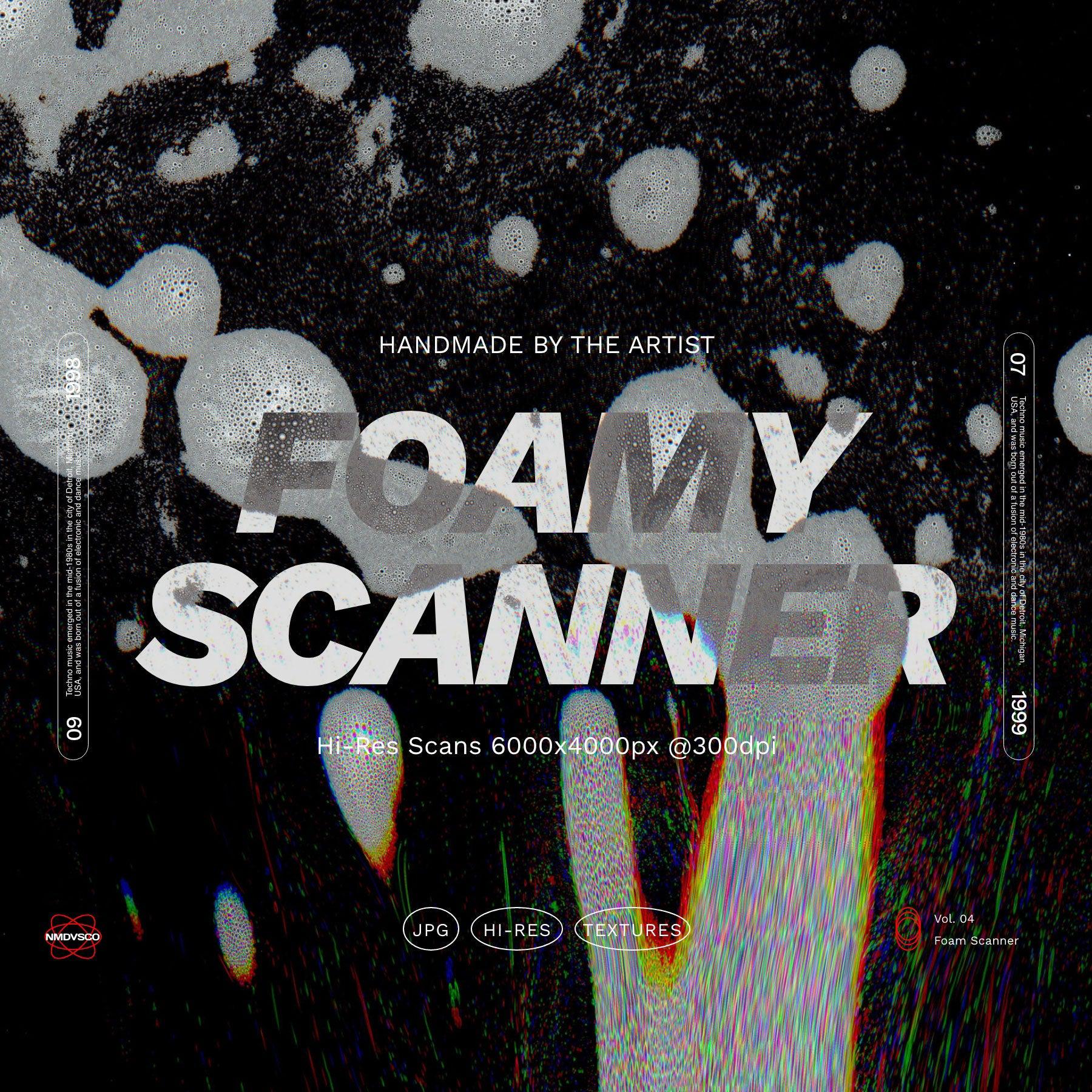 Foamy Scanner - Hi-Res Textures