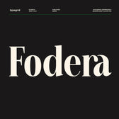 Fodera — Elegant, Expressive & Modern Serif Typeface