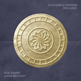 Foil Stamp Paper Mockup