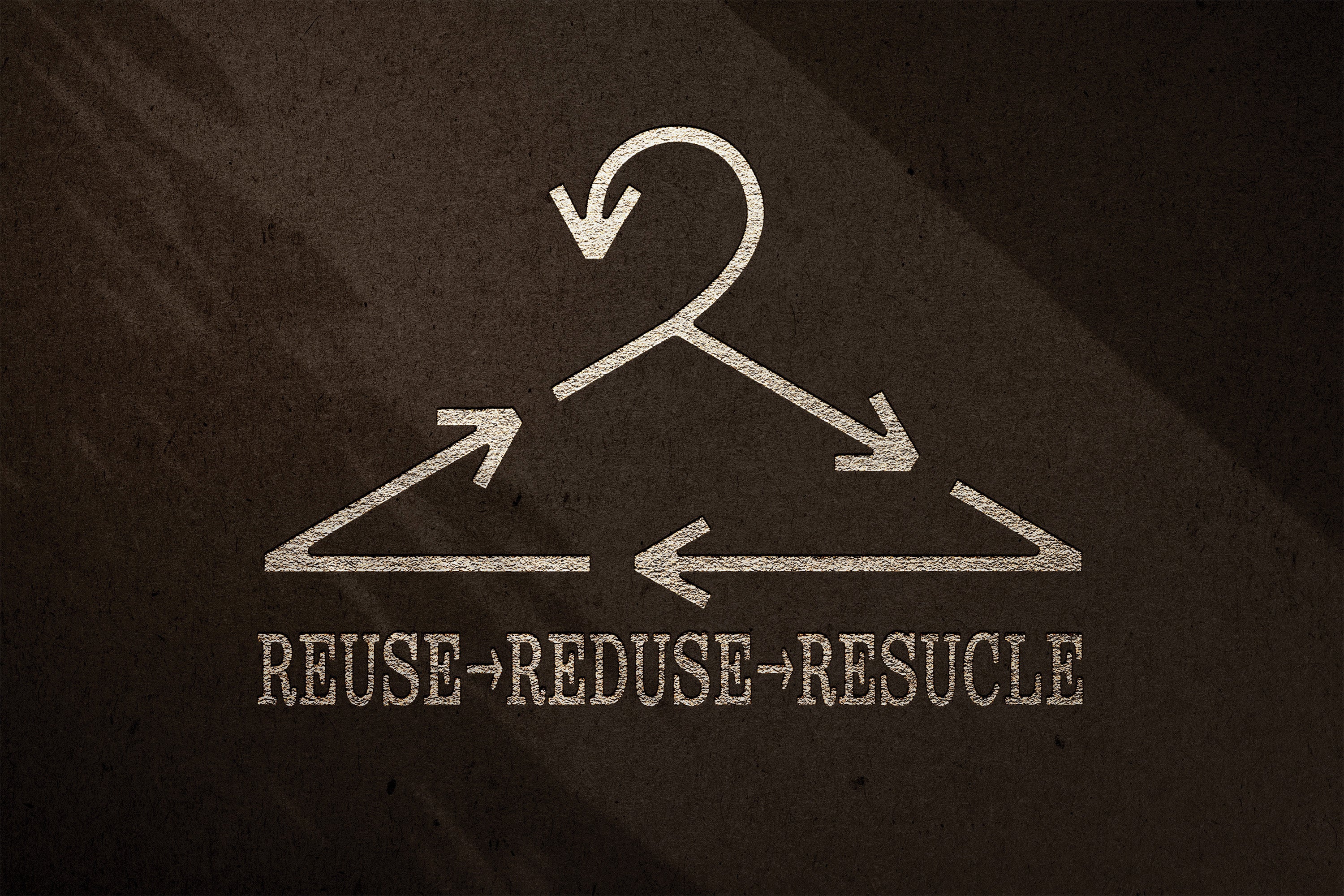 Foil-Stamped Paper Logo Mockup