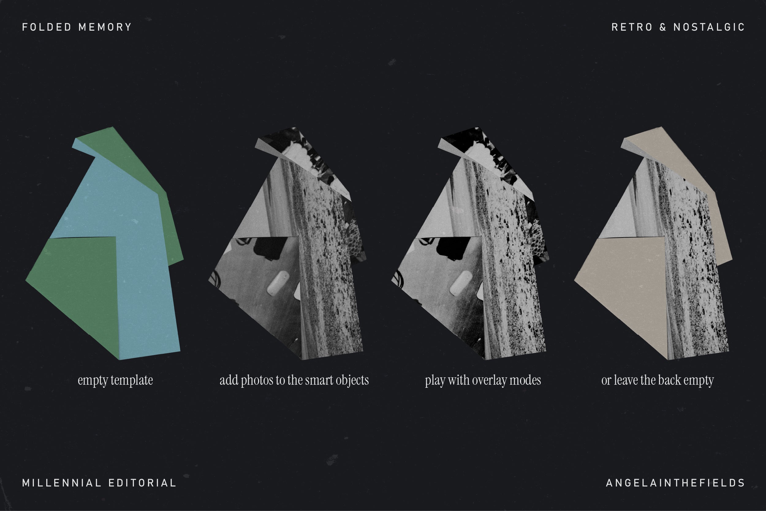 FOLDED MEMORY Retro PSD Kit