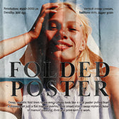 Folded Poster Photo Effect