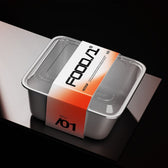 Food Packaging With Label Mockup
