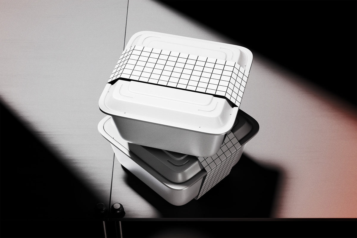 Food Packaging With Label Mockup by Morrobati, preview 2