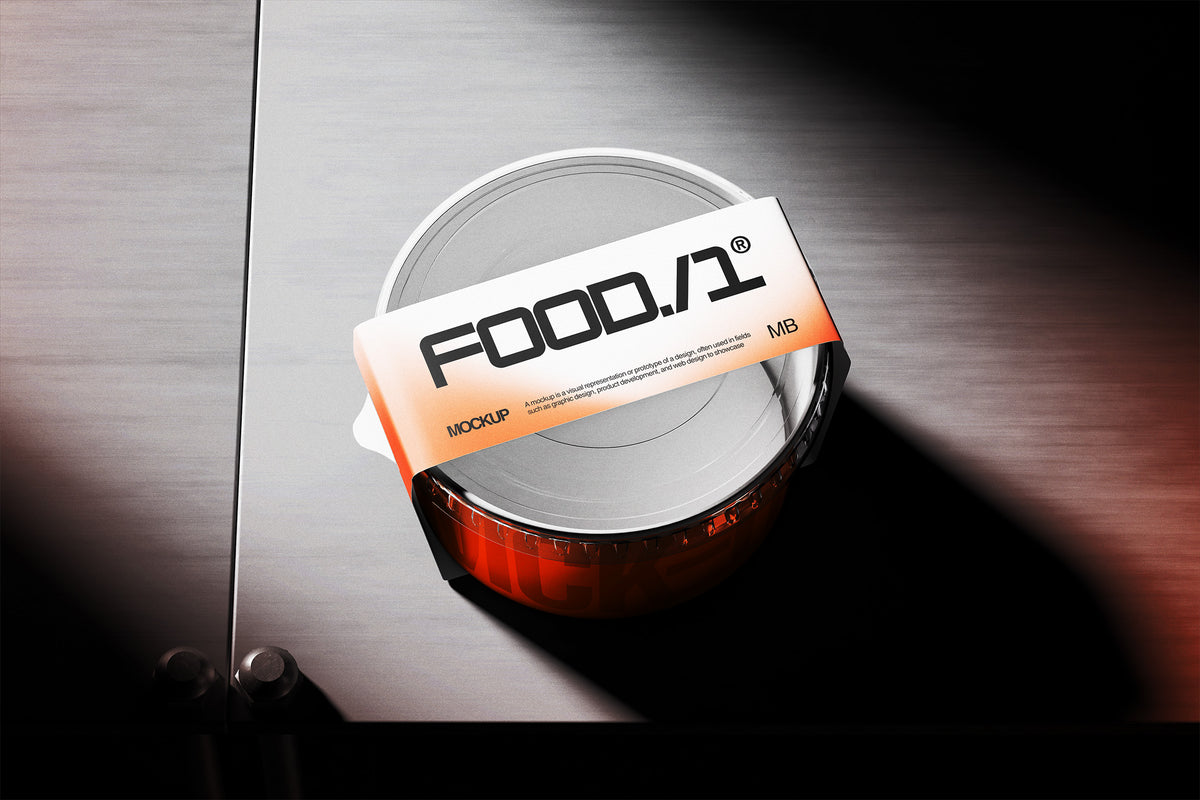 Food Packaging With Label Mockup by Morrobati, preview 3