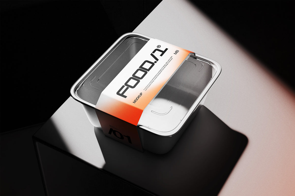Food Packaging With Label Mockup by Morrobati, preview 3