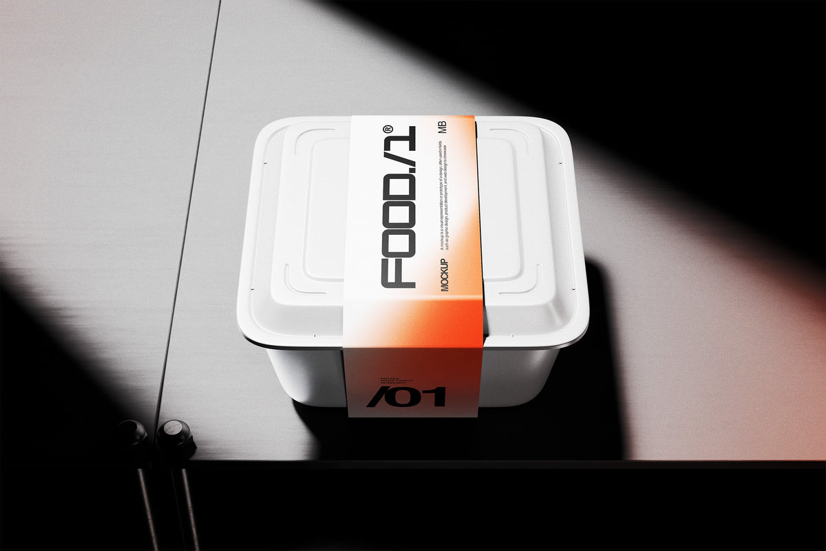Food Packaging With Label Mockup by Morrobati, preview 3