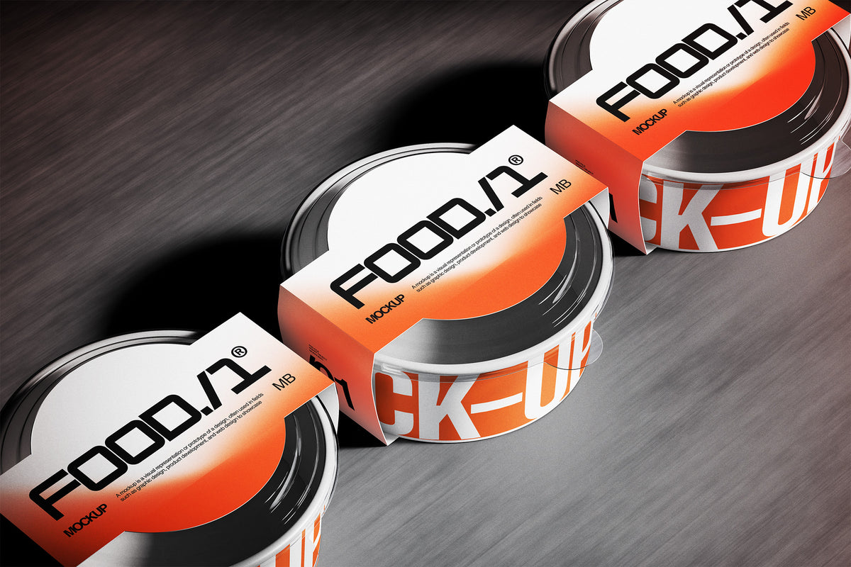 Food Packaging With Label Mockup by Morrobati, preview 5
