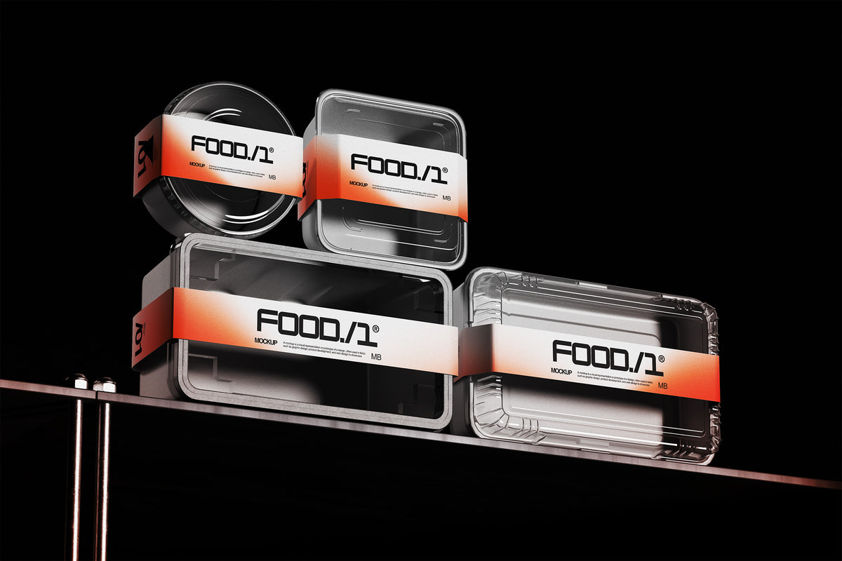 Food Packaging With Label Mockup by Morrobati, preview 5