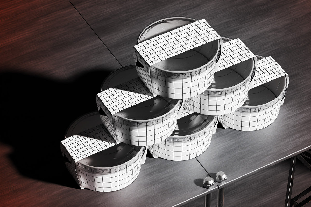 Food Packaging With Label Mockup by Morrobati, preview 6