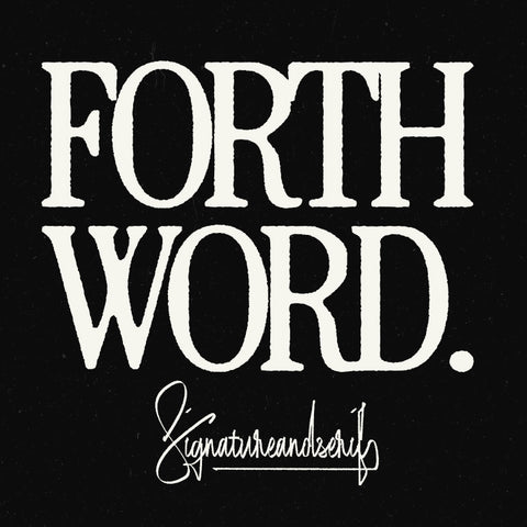 Forthword Signature & Serif