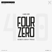 Four Zero Futuristic Typeface