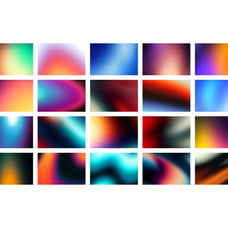 Fractal Glass Gradients