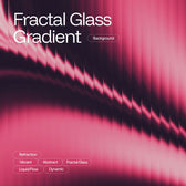 Fractal Glass Vibrant Gradient Background Pack