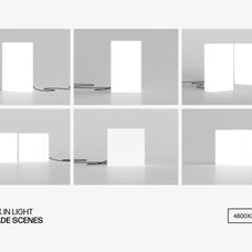 Frameless Lightbox Signage Mockups