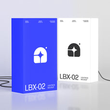 Frameless Lightbox Signage Mockups