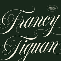 Francy Tiguan | Classy Script Font