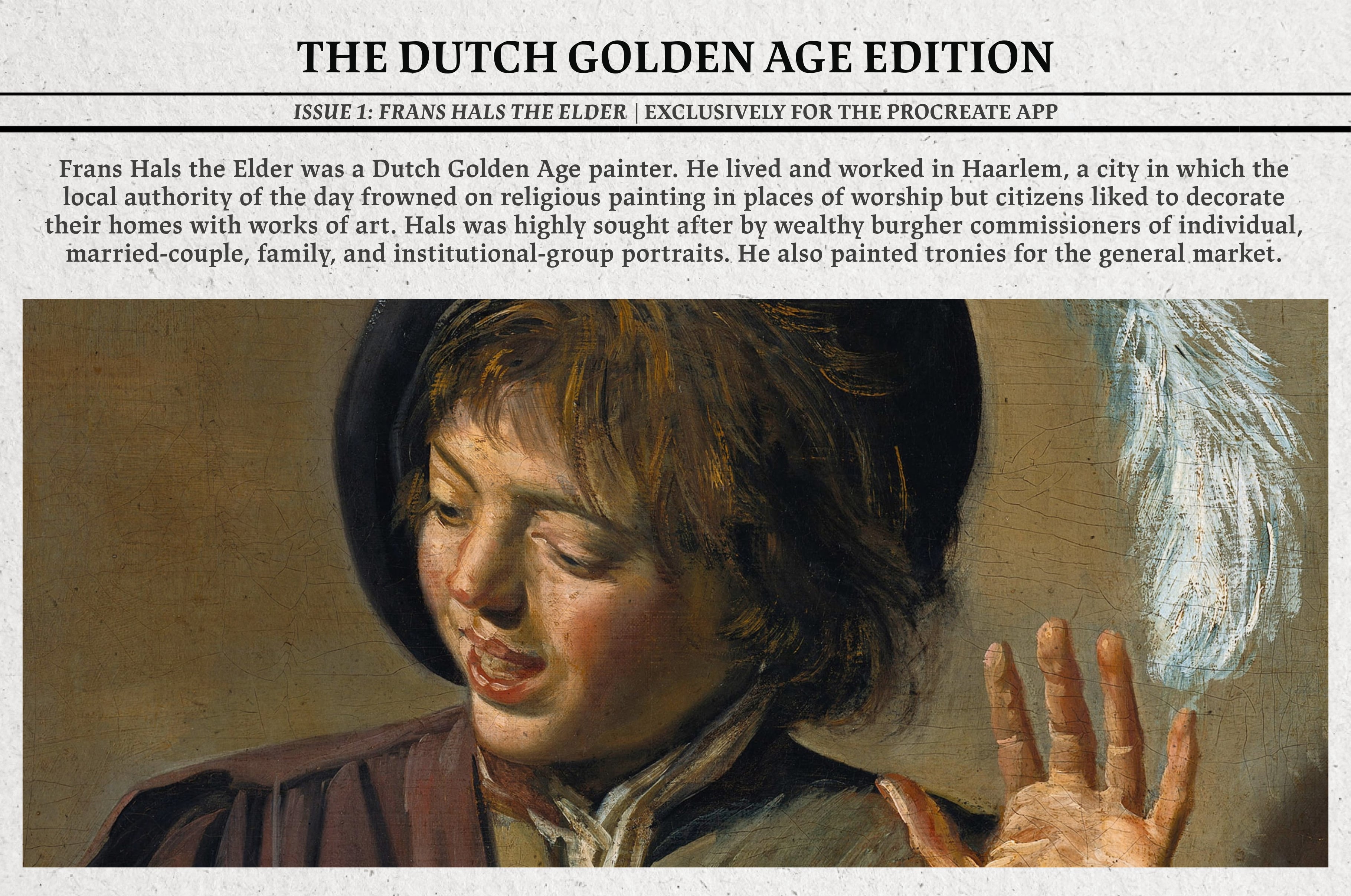 Frans Hals Procreate Kit