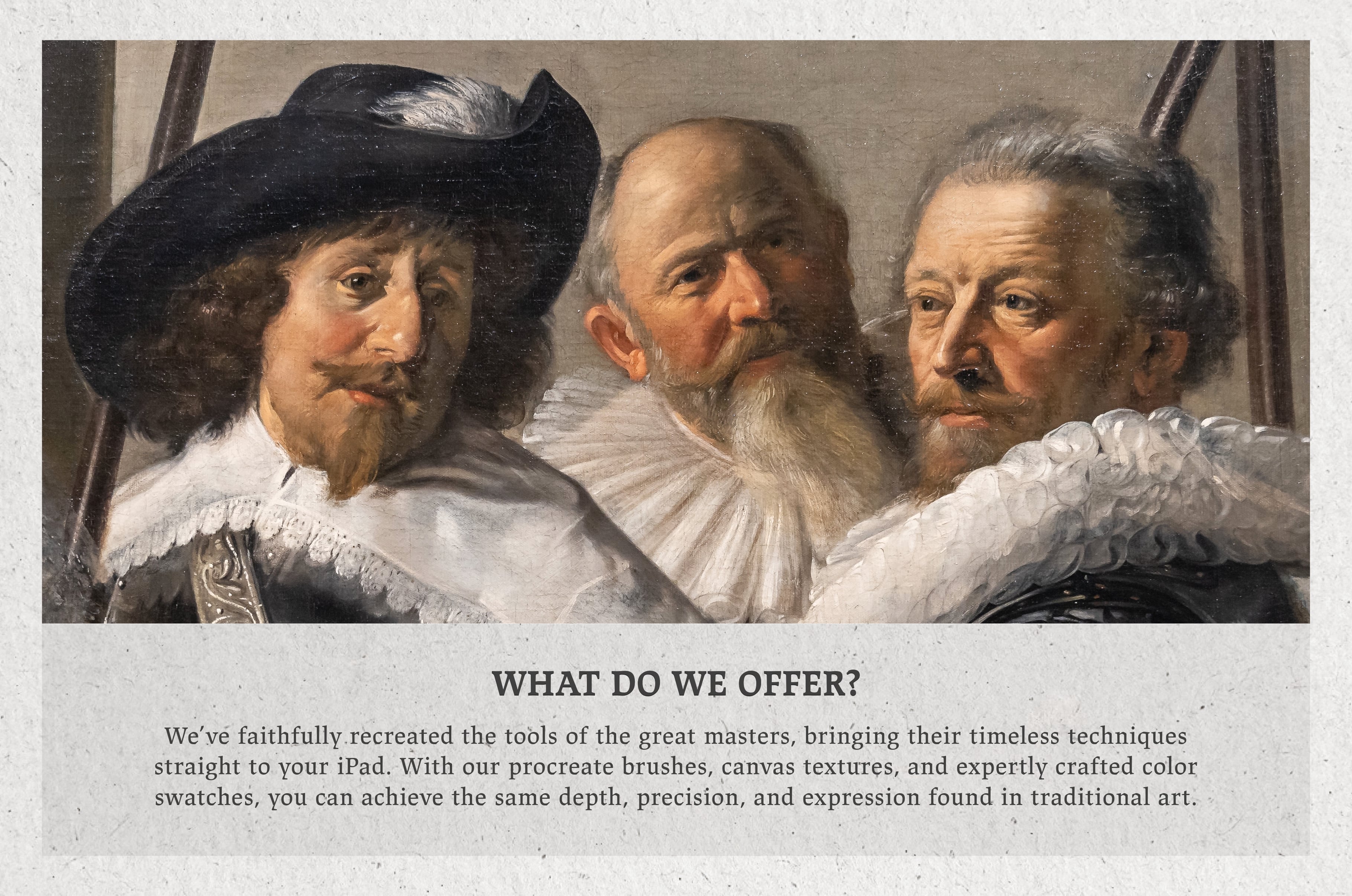 Frans Hals Procreate Kit