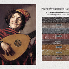 Frans Hals Procreate Kit