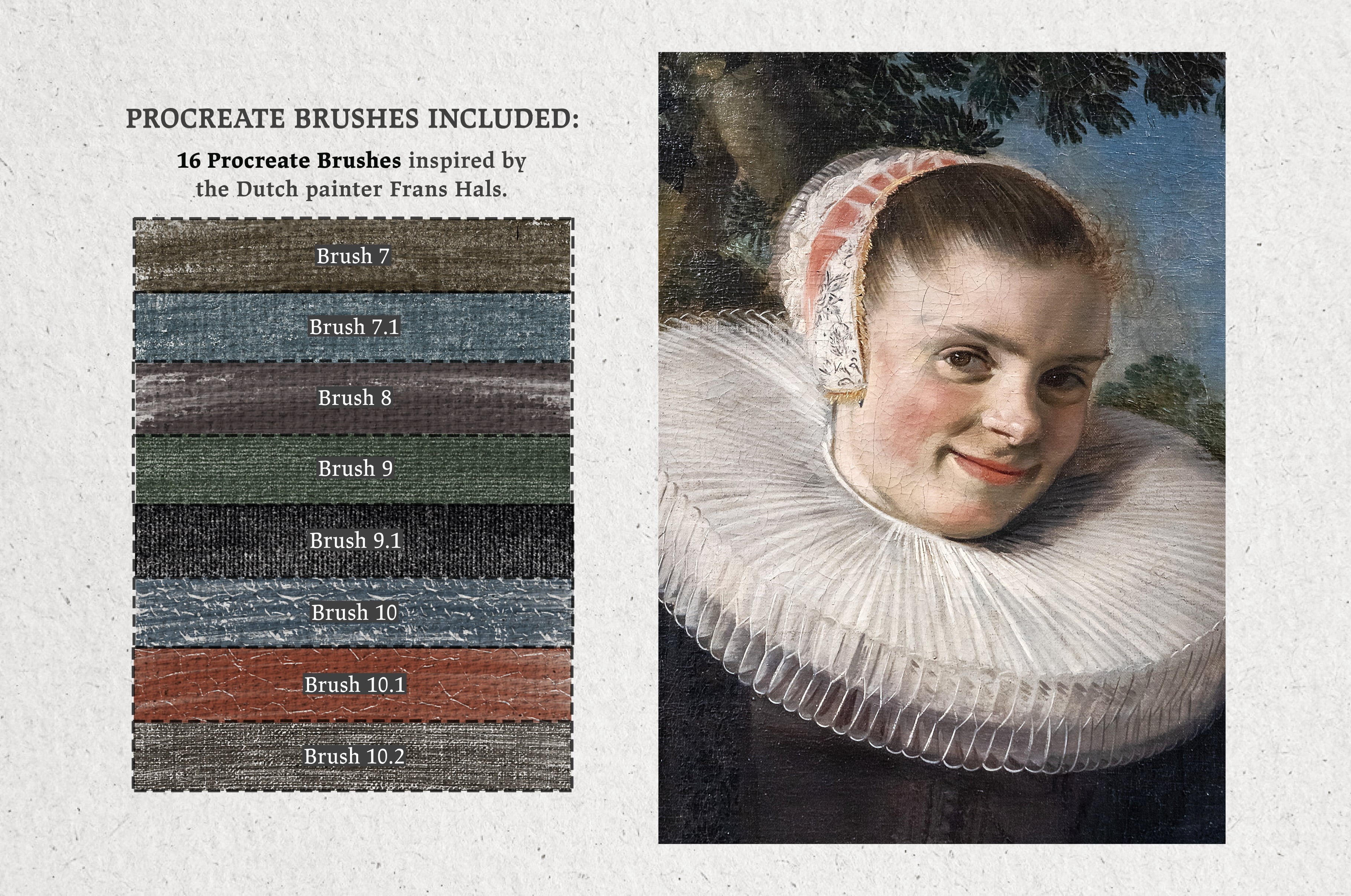 Frans Hals Procreate Kit