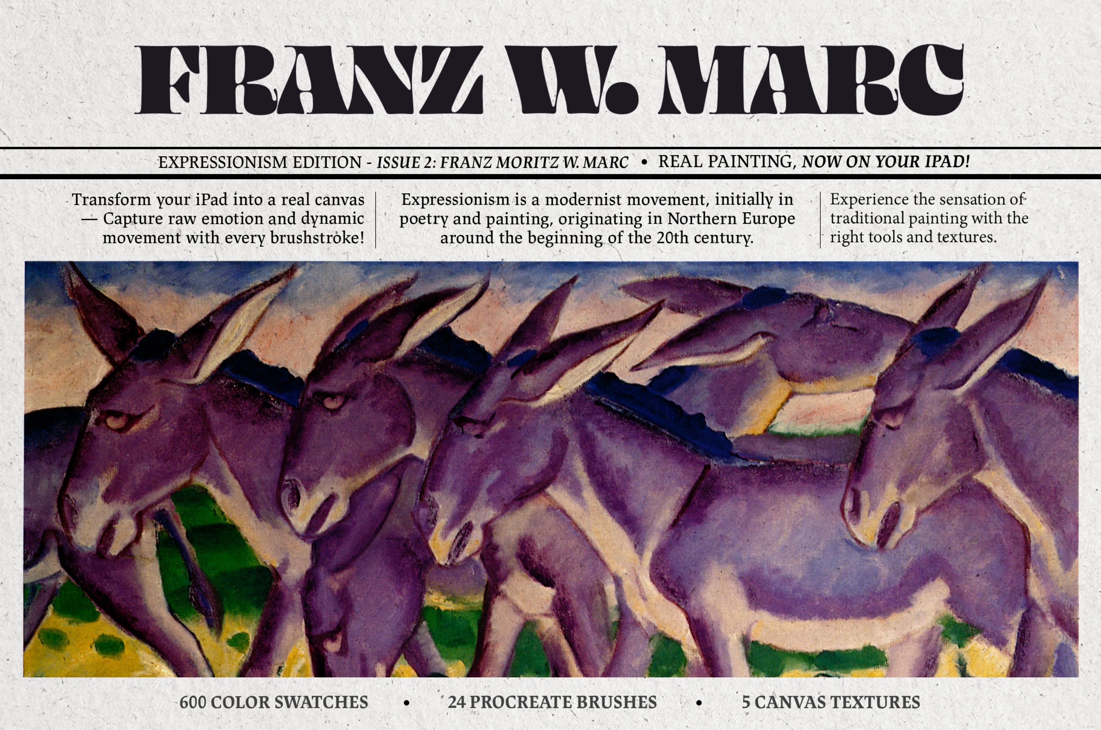 Franz Marc Procreate Kit