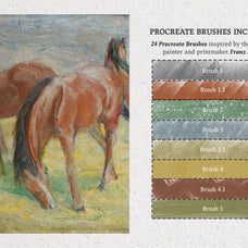 Franz Marc Procreate Kit