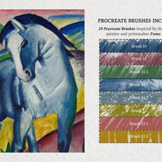 Franz Marc Procreate Kit