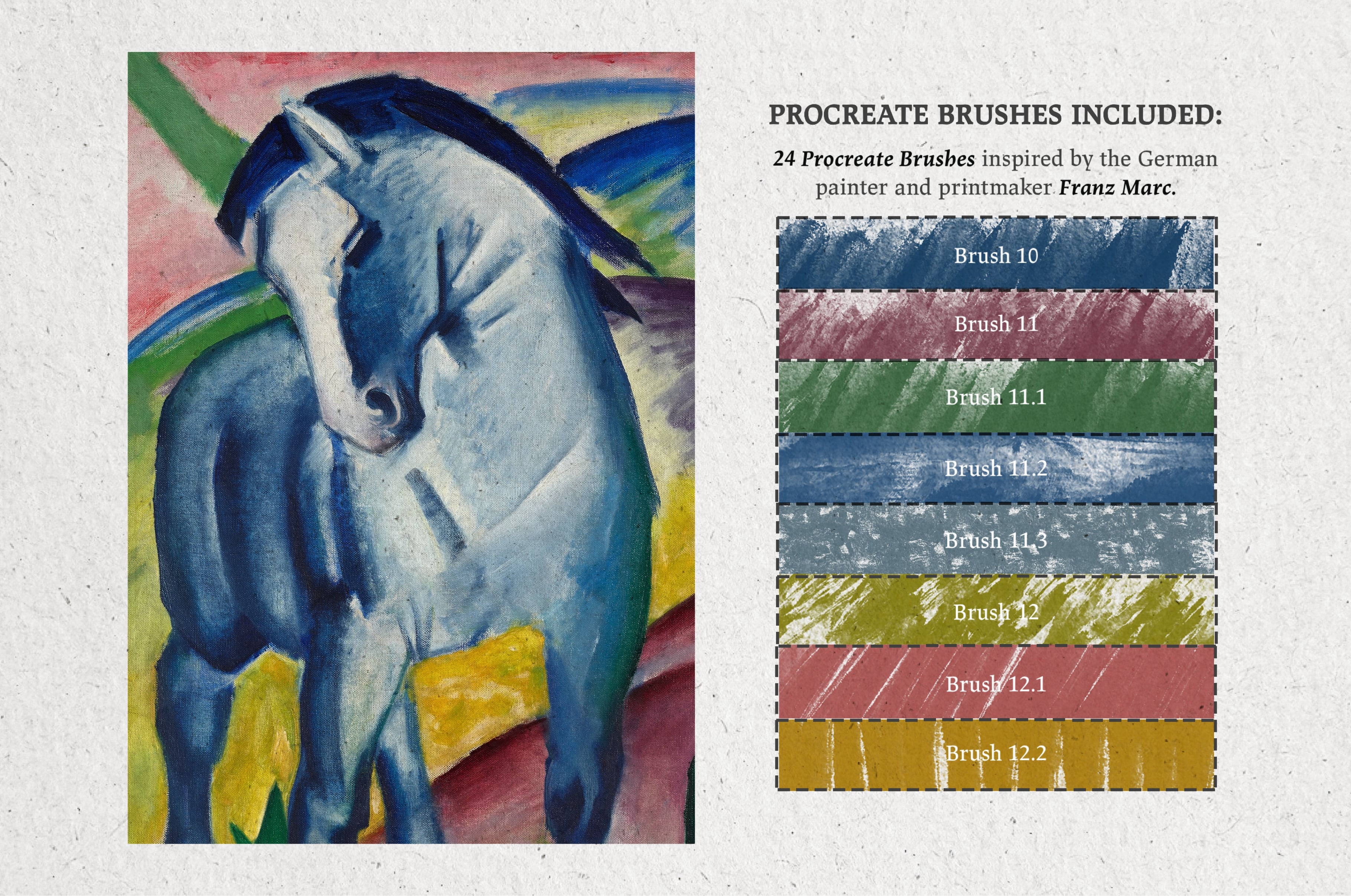 Franz Marc Procreate Kit