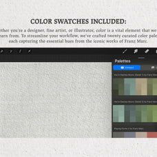 Franz Marc Procreate Kit
