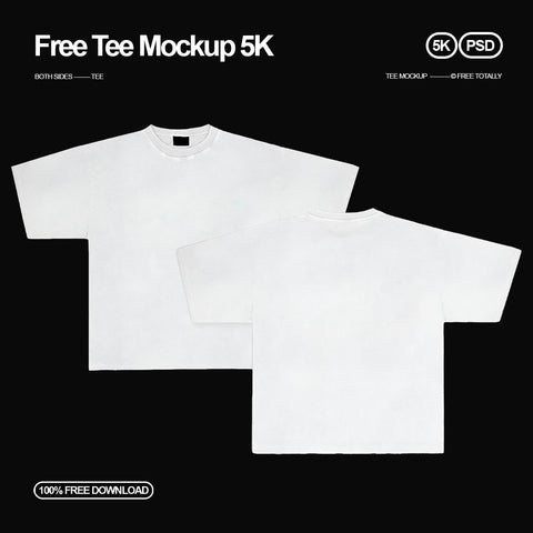 Free Tee Mockup 5K